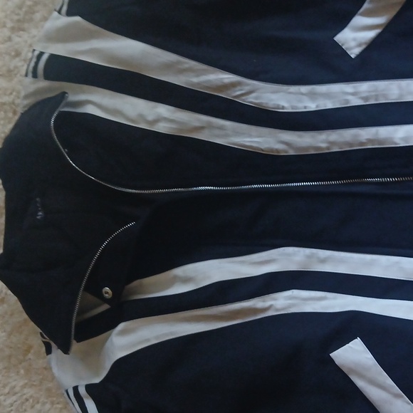 USED Colorblock Trench - Picture 8 of 14